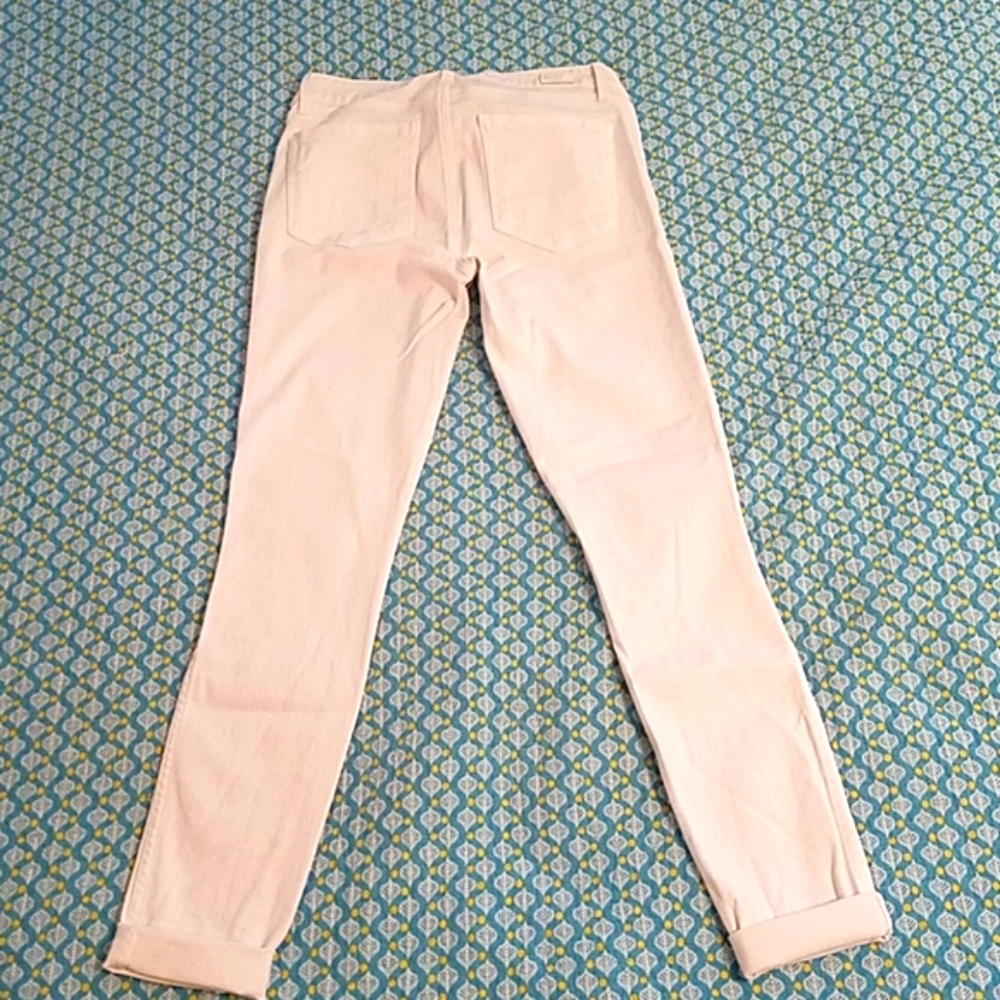 White Paige Verdugo Ultra Skinny Jeans - Picture 3 of 7